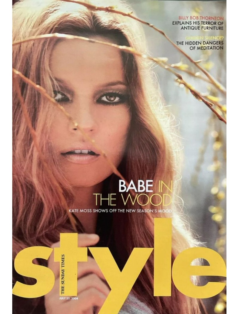 Sunday Times Style Magazine 25th July 2004 Kate Mos