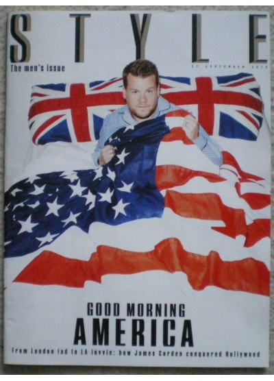 Sunday Times Style Magazine 27 September 2015 James Corden