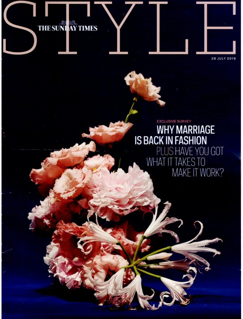Sunday Times Style Magazine 28th July 2018 Sunday Times Style Magazine 28th July 2018