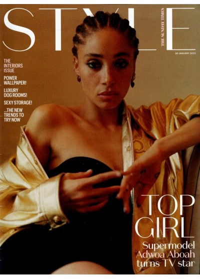 Sunday Times Style Magazine 30th January 2022 Adwoa Aboah