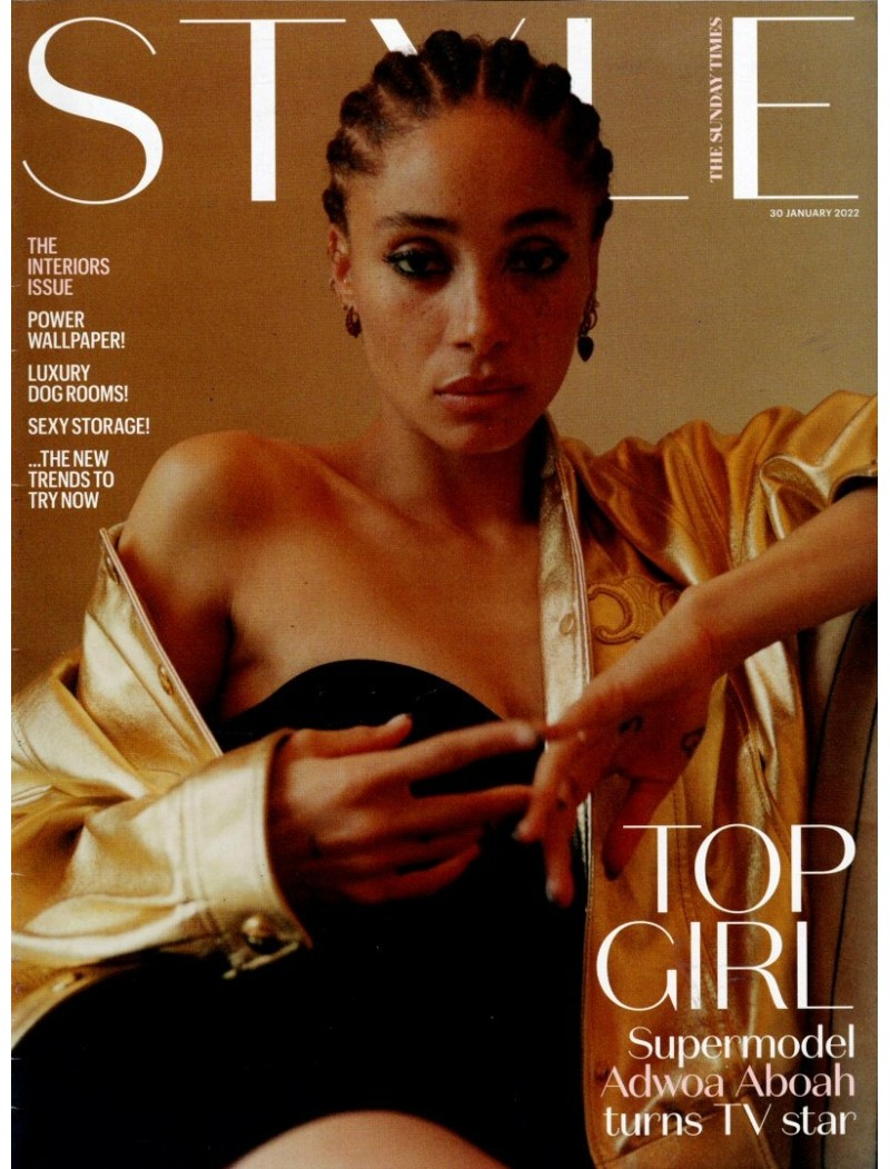 Sunday Times Style Magazine 30th January 2022 Adwoa Aboah Sunday Times Style Magazine 30th January 2022 Adwoa Aboah
