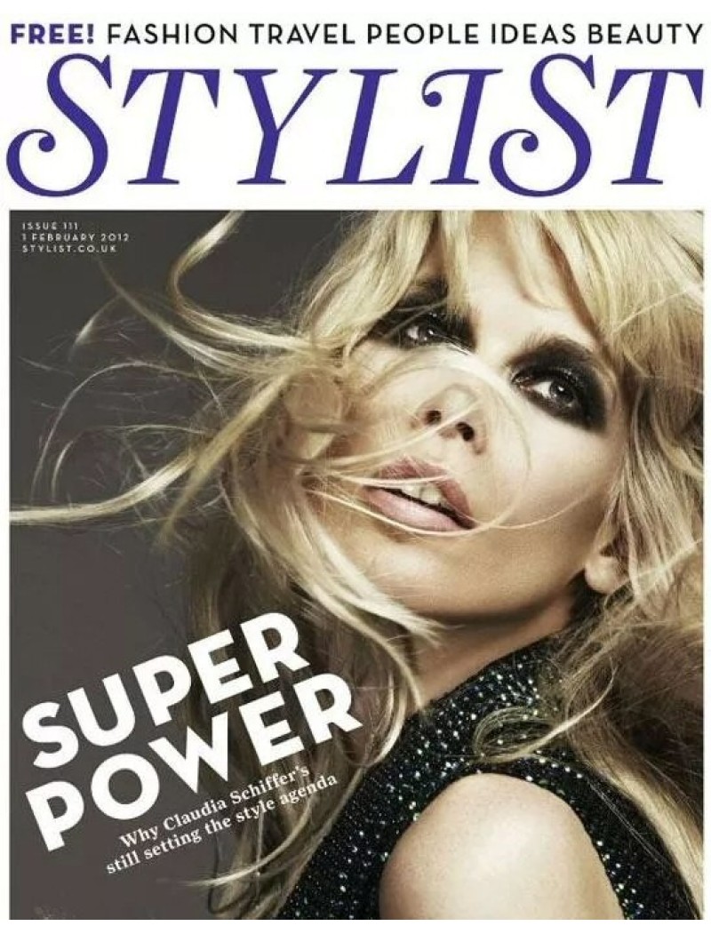Stylist Magazine 1st February 2012 Claudia Schiffer Stylist Magazine 1st February 2012 Claudia Schiffer