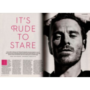 Stylist Magazine 30th September 2015 Michael Fassbender