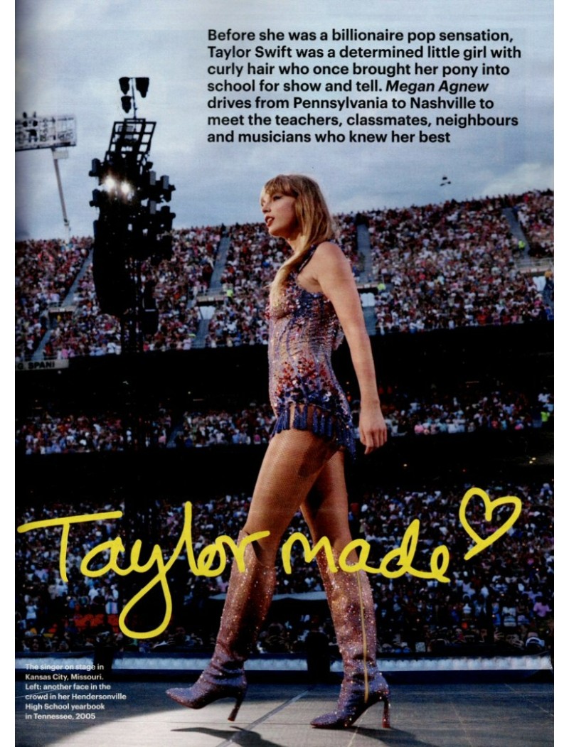 Sunday Times Magazine 9th June 2024 Taylor Swift Early Years Richard Branson Michel Roux Ben Hall