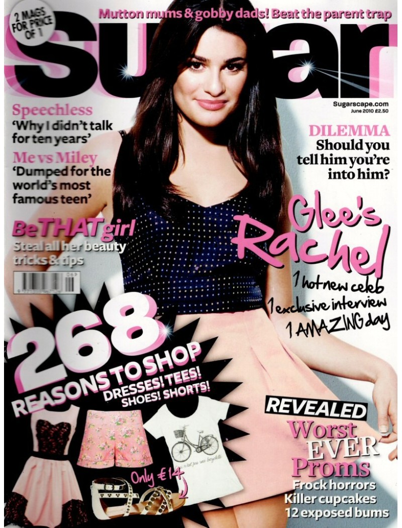 Sugar Magazine June 2010 Lea Michele cover & interview Glee Sugar Magazine June 2010 Lea Michele cover & interview Glee