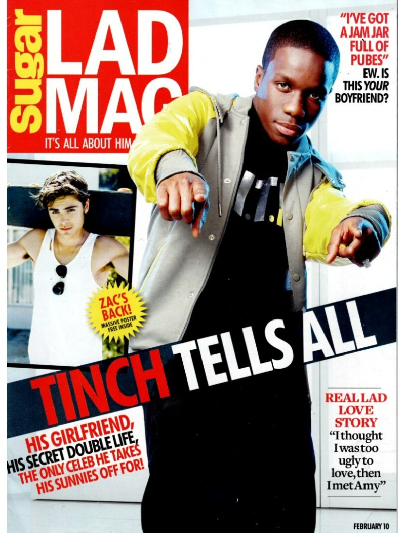Sugar Lad Magazine February 2010 Tinchy Stryer Zac Efron Sugar Lad Magazine February 2010 Tinchy Stryer Zac Efron