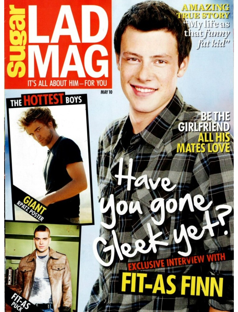 Sugar Lad Magazine May 2010 Robert Pattinson Corey Monteith Mark Salling Glee Channing Tatum Sugar Lad Magazine May 2010 Robert Pattinson Corey Monteith Mark Salling Glee Channing Tatum