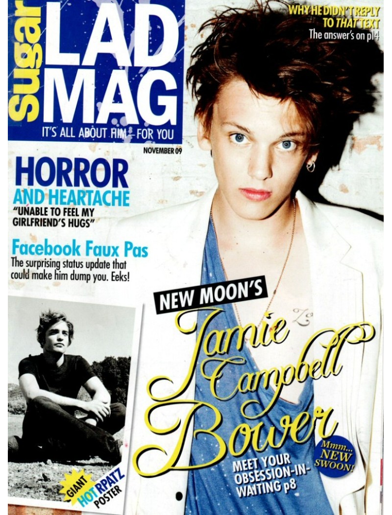 Sugar Lad Mag November 2009 Jamie Campbell Bower Robert Pattinson Twilight Paramore Aston JLS Sugar Lad Mag November 2009 Jamie Campbell Bower Robert Pattinson Twilight Paramore Aston JLS