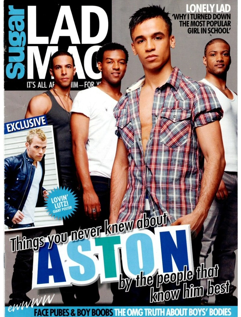 Sugar Lad Magazine Aston Merrygold JLS Kellan Lutz Thomas Law Eastenders