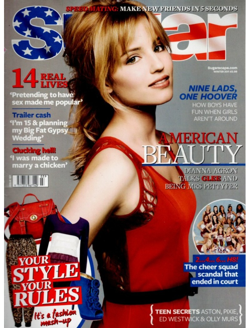 Sugar Magazine Winter 2011 Ed Westwick Chalet Girl Diana Agron Glee American Beauty Glee Skins Sugar Magazine Winter 2011 Ed Westwick Chalet Girl Diana Agron Glee American Beauty Glee Skins
