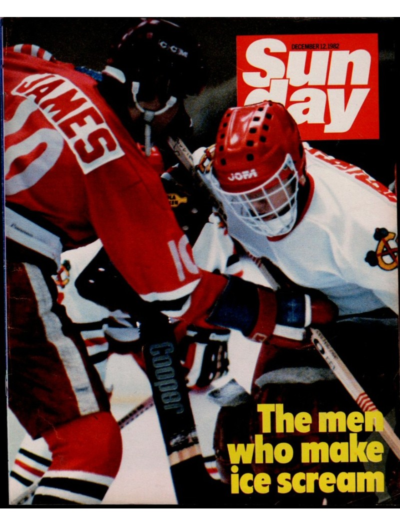 Sunday Magazine 12th December 1982 Sheena Easton Joanna Lumley Frankie Vaughan Hull Prison Body Building