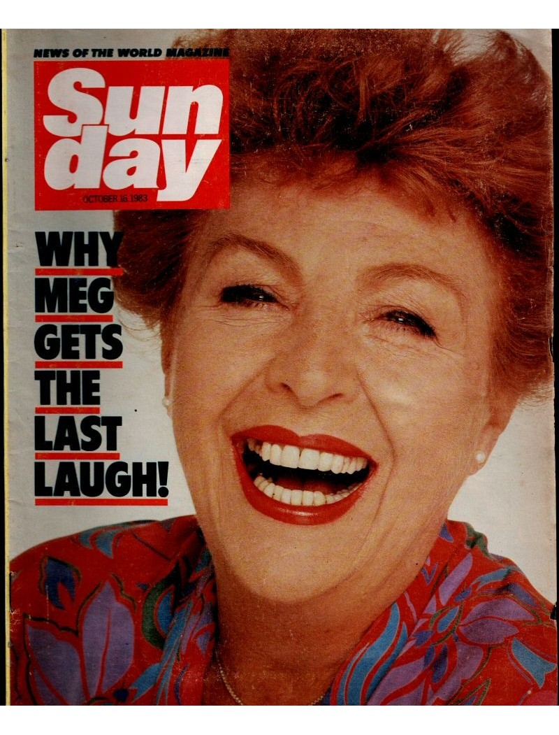 Sunday Magazine 16th October 1983 Noele Gordon