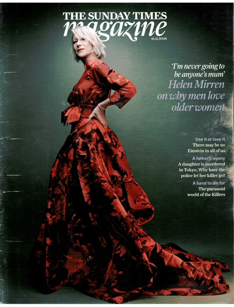 Sunday Times Magazine - 2008 16th November 2008 Helen Mirren