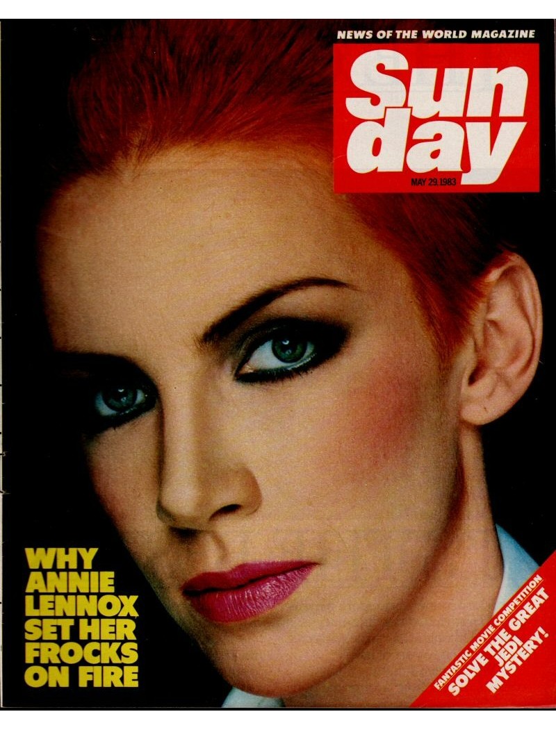 Sunday Magazine 29th May 1983 Annie Lennox