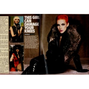 Sunday Magazine 29th May 1983 Annie Lennox