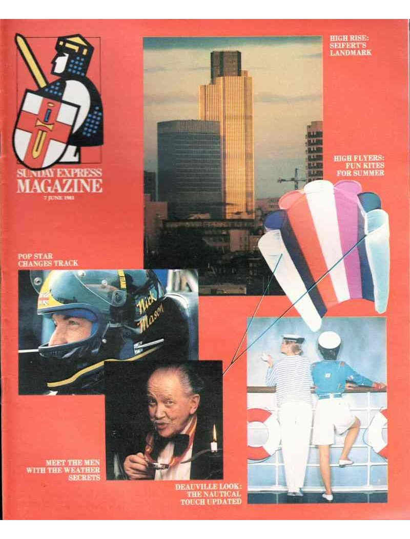 Sunday Express Magazine 7th June 1981 Francis Wilson Weathermen Westminster Pink Floyd Rupert Jean Rook Sunday Express Magazine 7th June 1981 Francis Wilson Weathermen Westminster Pink Floyd Rupert Jean Rook