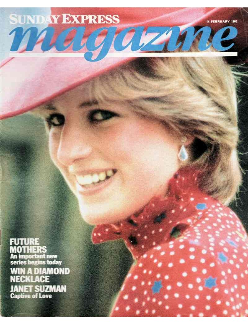 Sunday Express Magazine 14th February 1982 Diana Sir Alfred Ayer Janet Suzeman Cornwall Sunday Express Magazine 14th February 1982 Diana Sir Alfred Ayer Janet Suzeman Cornwall