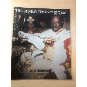 Sunday Times Magazine 1978 1st January 1978 Jean Bedel Bokassa Helen Morse Zandra Rhodes Joss Naylor
