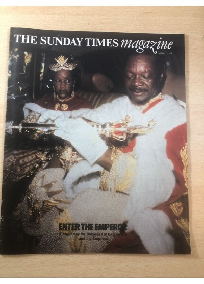Sunday Times Magazine 1st January 1978 Jean Bedel Bokassa Helen Morse Zandra Rhodes Joss Naylor