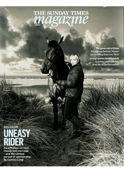 Sunday Times Magazine 2010 1st August 2010  Jane Birkin Zara Phillips China Syndrome