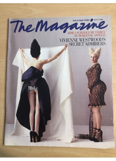 Sunday Times Magazine 1994 3rd April 1994 Roseanne Arnold Vivienne Westwood 