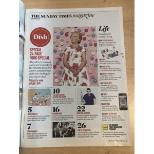 Sunday Times Magazine 2017 3rd September 2017