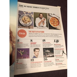 Sunday Times Magazine 3rd November 2019 Helena Bonham Carter