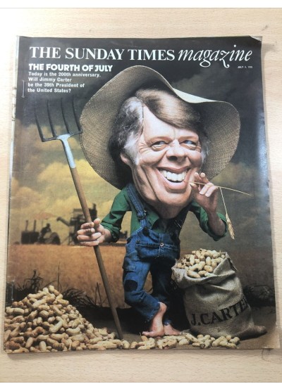 Sunday Times Magazine 4th July 1976 Jimmy Carter Rover advert Danah Zohar