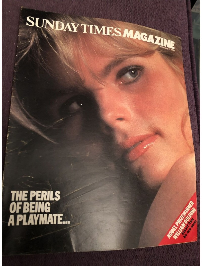 Sunday Times Magazine 1984 5th February 1984 Mariel Hemingway Playboy Playmate