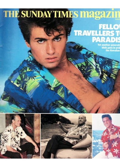 Sunday Times Magazine 1984 5th August 1984 George Michael Wham Roger Rees Don McCullin