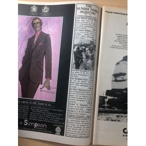 Sunday Times Magazine 5th September 1971 Donald McCullin Bengal Cecil Beaton Lady Duff Gordon