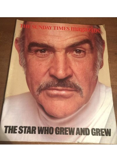 Sunday Times Magazine 5th November 1989 Sean Connery Beatrix Campbell Jerry Hall Shirley Watts