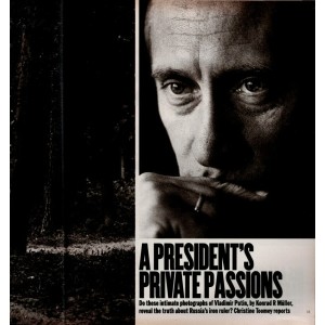 Sunday Times Magazine 6th April 2003 David Bailey VLADIMIR PUTIN RUSSIA ELIOT SPITZER GILES RAYNER