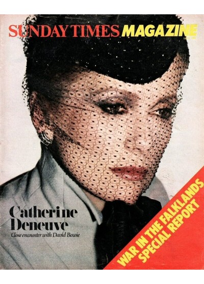 Sunday Times Magazine 1982 6th June 1982 Catherine Deneuve John Paul II Faklands Nancy Reagan