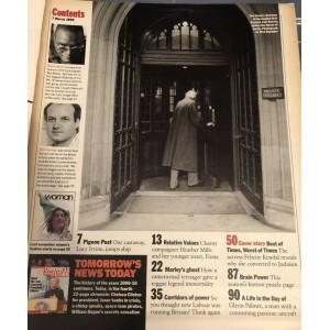 Sunday Times Magazine 7th March 1999 Felicity Kendall