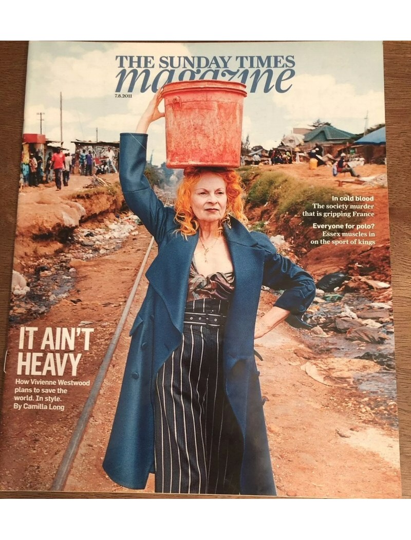 Sunday Times Magazine 7th August 2011 Vivienne Westwood Jane Seymour Ozzy Osbourne Ben Fogle