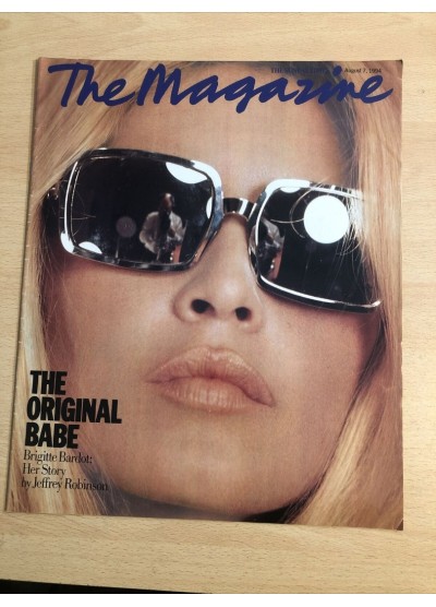 Sunday Times Magazine 1994 7th August 1994 Brigitte Bardot Tim Roth Martyn Lewis Harry Connick Jr 