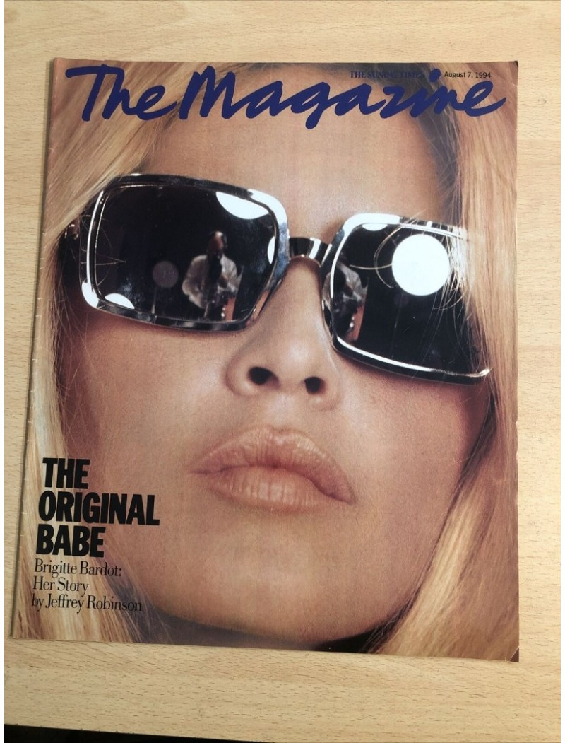 Sunday Times Magazine 1994 7th August 1994 Brigitte Bardot Tim Roth Martyn Lewis Harry Connick Jr 