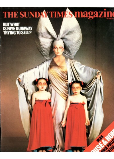 Sunday Times Magazine 1984 7th October 1984 Faye Dunaway Robert Redford Roger Daltrey