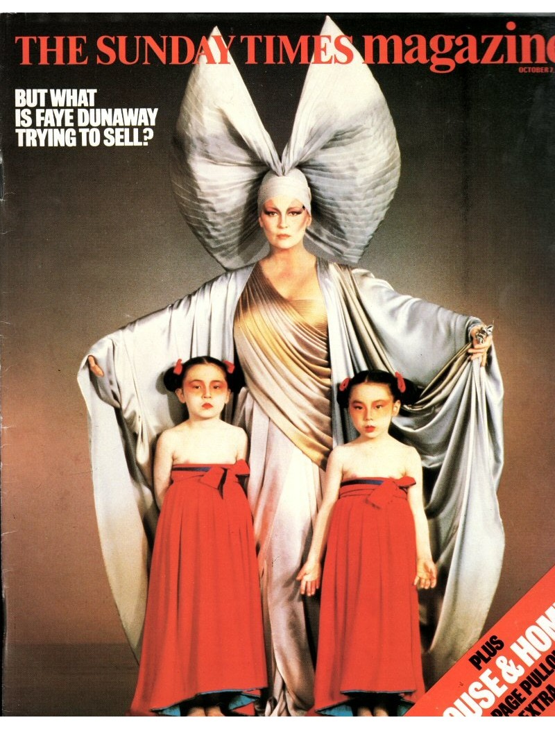 Sunday Times Magazine 1984 7th October 1984 Faye Dunaway Robert Redford Roger Daltrey Sunday Times Magazine 1984 7th October 1984 Faye Dunaway Robert Redford Roger Daltrey