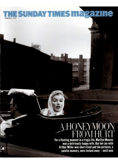 Sunday Times Magazine 8th February 2004 MARILYN MONROE ROY LICHTENSTEIN TIZIANO MAZZILLI SOHEIR KHASHOGGI