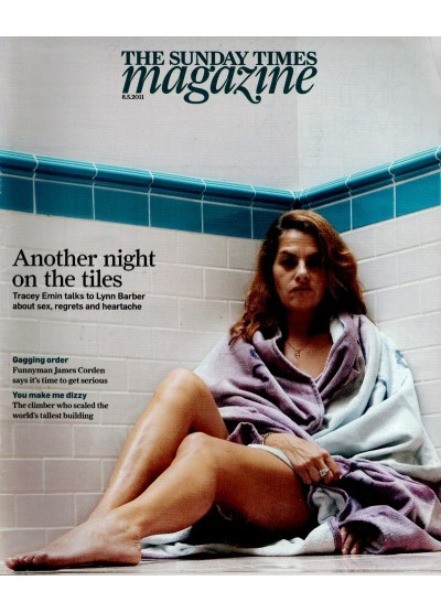Sunday Times Magazine 8th May 2011 TRACEY EMIN KYLIE RUFUS WAINWRIGHT AUDREY HEPBURN JAMES CORDEN