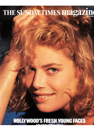 Sunday Times Magazine 1984 8th September 1985 Kelly McGillis Kelly Lebrock Rebecca Demornay 