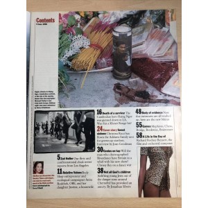 Sunday Times Magazine 9th June 1996 CHRISTINA RICCI Anita Roddick MICHAEL FLATLEY Haing Ngor
