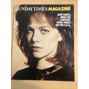 Sunday Times Magazine 1982 11th April 1982 Judy Davis Chris Foss Burberrys AI