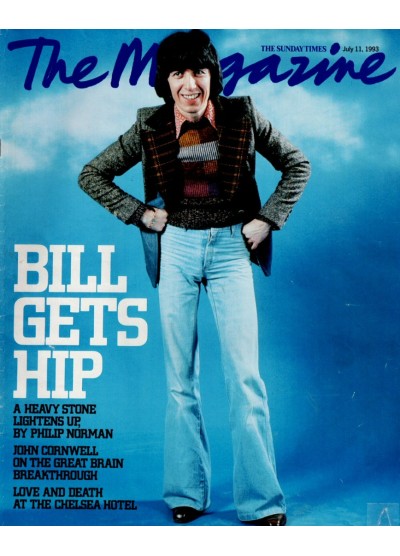 Sunday Times Magazine 11th July 1993 Bill Wyman Rolling Stones Mario Van Peebles Chelsea Uma Thurman