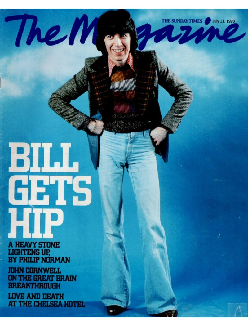 Sunday Times Magazine 11th July 1993 Bill Wyman Rolling Stones Mario Van Peebles Chelsea Uma Thurman