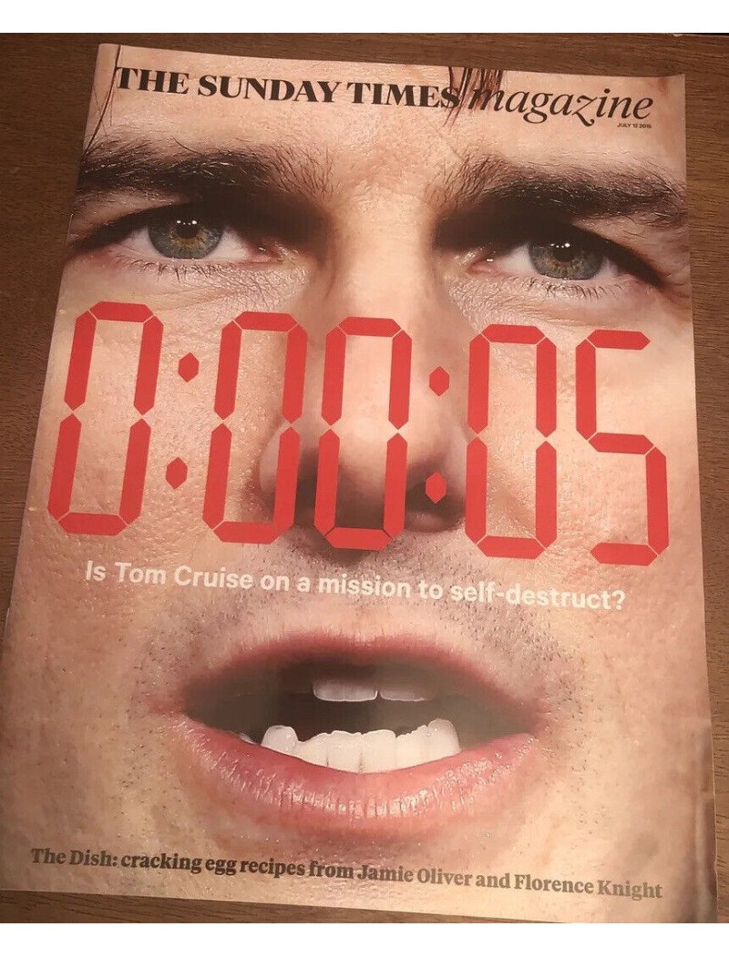 Sunday Times Magazine 12th July 2015 Tom Cruise Melissa Dawn Yasmin Brown Terry Deary