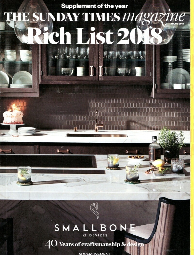 Sunday Times Magazine - 2018 13th May 2018 - Rich List