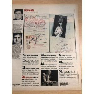 Sunday Times Magazine 1995 13th August 1995 Antoinette Sibley Georgina Alex Higgins Jon Swain